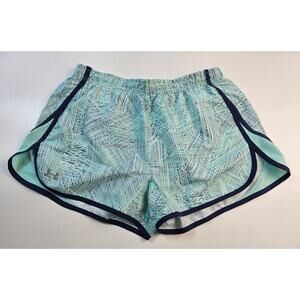 Under armour heat gear size small lined y2k running shorts drawstring fitted